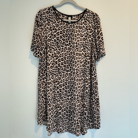 Kate Spade Leopard Animal Print Nightgown. Night Shirt. Wmn’s Small - Picture 8 of 10